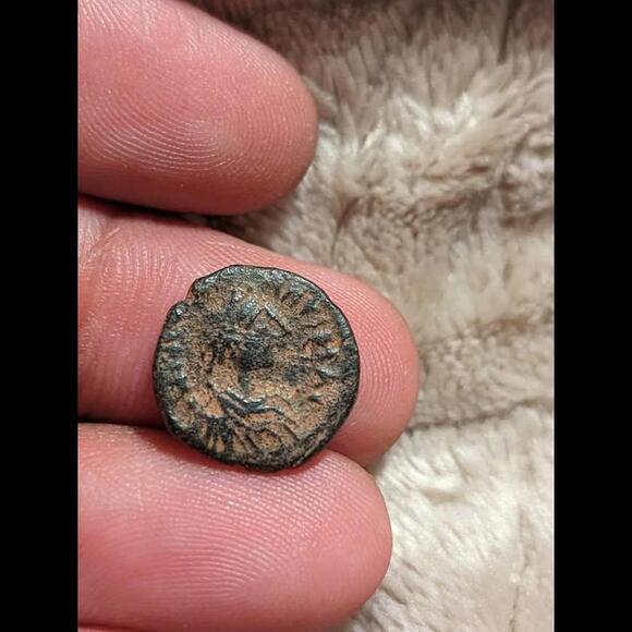 Other - Ancient Christian Byzantine Dynasty Artifact 5 Nummi - Justinian I